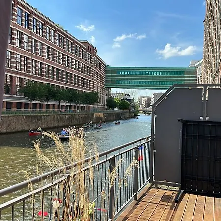 Relax-Wohnung Mit Balkon Ueber Die Weisse Elster Leipzig Exterior photo